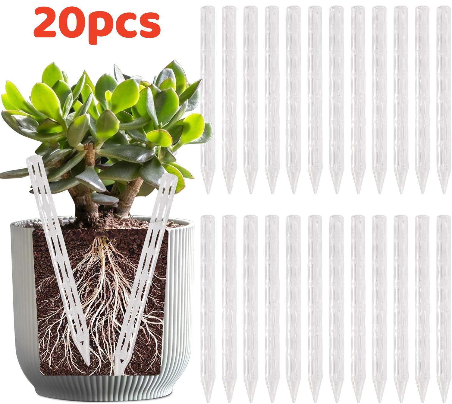 Plant Parenting - 10/20Pcs Drainage Pipes To Prevent Root