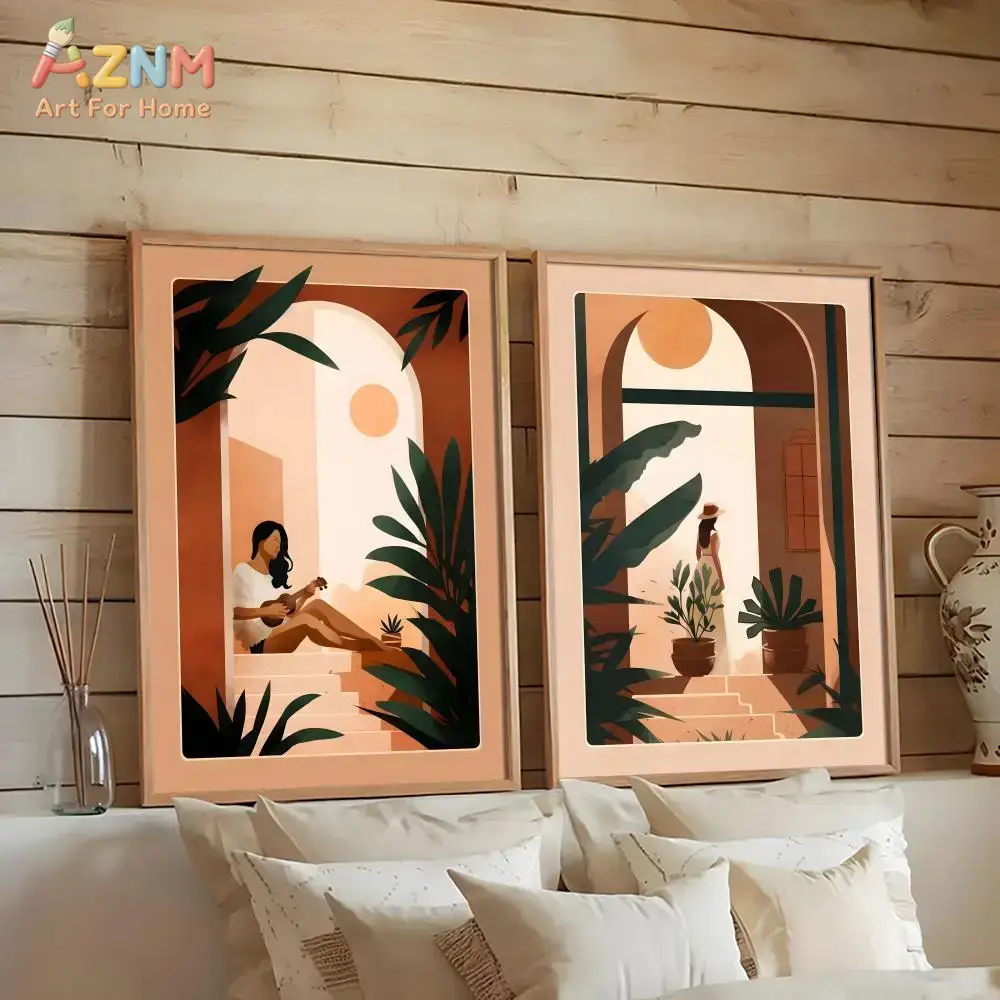 AZNM Terracotta Boho Mediterra - Plant Parenting ulasan dan harga