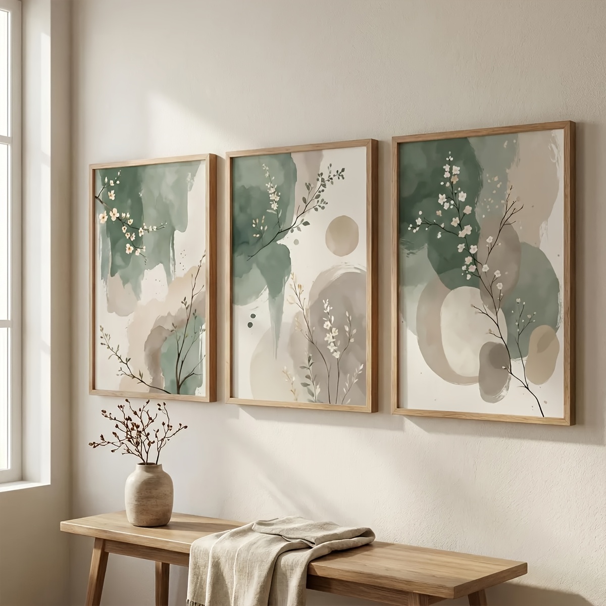 3pcs Japanese-Style Plant Canv - Plant Parenting ulasan dan harga