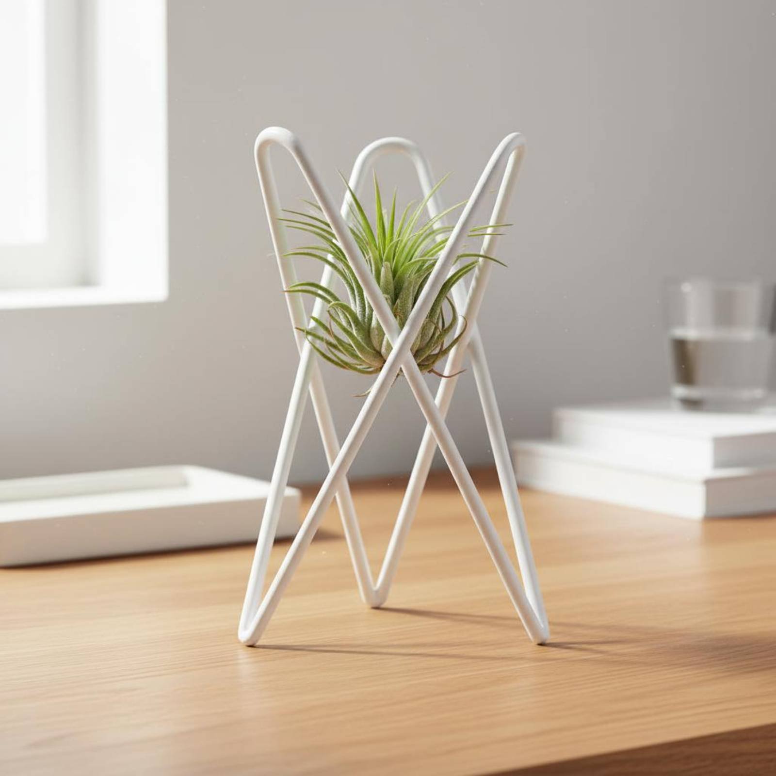 Air Plant Stand Minimalist Des - Air Plant Tillandsia ulasan dan harga