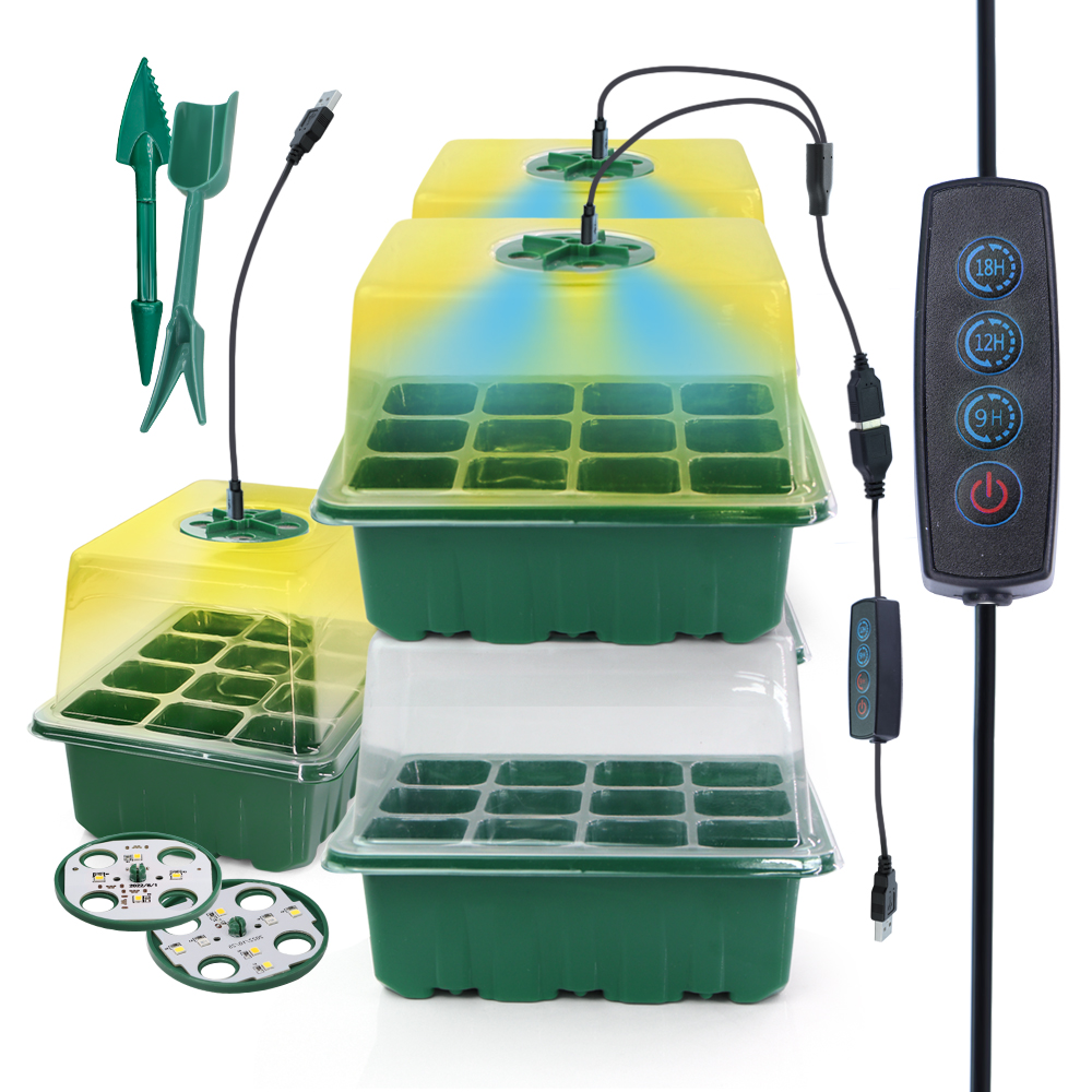 LED Nursery Pots with Grow Lig - Plant Parenting ulasan dan harga
